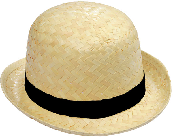 Cappello di paglia Bombetta